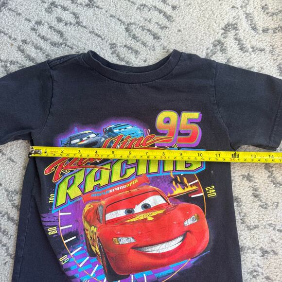 Disney Store CARS Red Line Racing Tshirt Size 4 - Picture 5 of 5